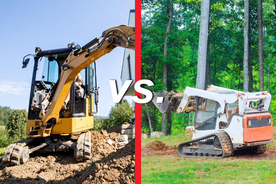 Excavator vs. Skid Steer: Which Is Best For Your Job?